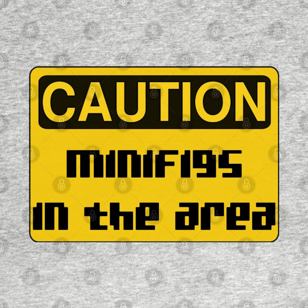 Caution Minifigs in the Area Sign by ChilleeW